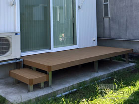 のウッドデッキ リウッドデッキ 200 施工例