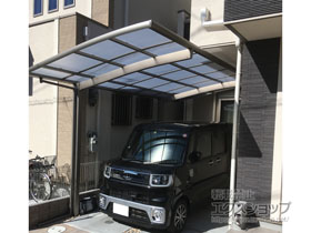 のカーポート ネスカR (ラウンドスタイル) 積雪〜20cm対応 施工例