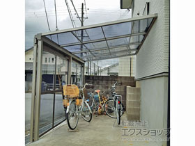 のテラス屋根 スピーネ F型 テラスタイプ 単体 積雪〜20cm対応 施工例