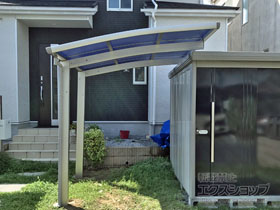 のサイクルポート・駐輪場 レイナポートグランミニ 積雪〜20cm対応 施工例