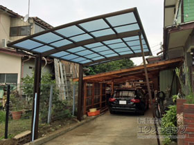 のカーポート レイナポートグラン　積雪〜20cm対応 施工例