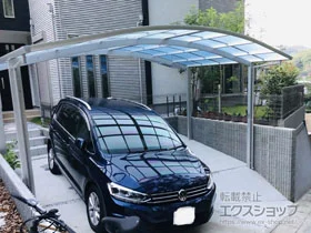 YKKAPのカーポート レイナツインポートグラン　積雪～20cm対応 施工例