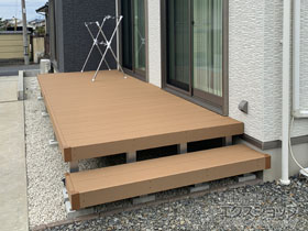 のウッドデッキ リウッドデッキ 200 施工例