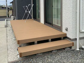 YKKAPのウッドデッキ リウッドデッキ 200 施工例