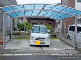 YKKAPのカーポート レイナツインポートグラン　積雪～20cm対応 施工例