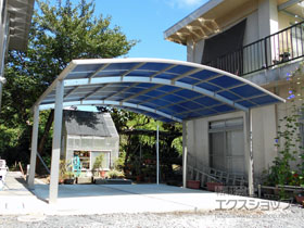 のカーポート レイナツインポートグラン　積雪〜20cm対応 施工例