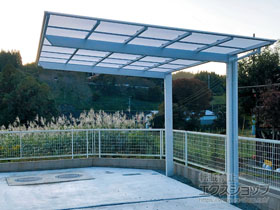 のカーポート ソリッドポート 積雪〜20cm対応 施工例