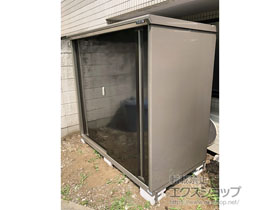 の物置・屋外倉庫 ナイソーシスター　1740×920×1603（KMW-179D） KMW-179D 施工例