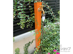 の立水栓・ガーデンシンク 立水栓ユニット コロル 施工例