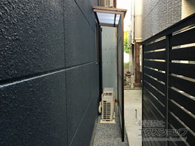 のストックヤード オイトック 波板囲い 基本タイプ 単体 積雪〜20ｃｍ対応 施工例