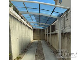 のカーポート レイナポートグラン 縦連棟　積雪〜20cm対応 施工例