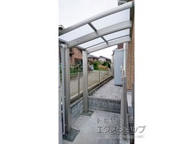 のサイクルポート・駐輪場 プレシオスポート ミニ 積雪〜20cm対応 施工例