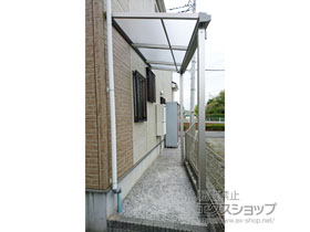 のテラス屋根 ソラリア F型 テラスタイプ 単体 積雪〜20cm対応 施工例