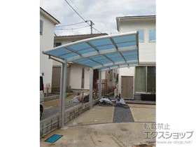 YKKAPのカーポート レイナポートグランZ 延長　積雪～20cm対応 施工例