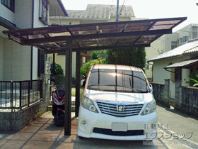 のカーポート エフルージュ プラス　積雪〜20cm対応 施工例