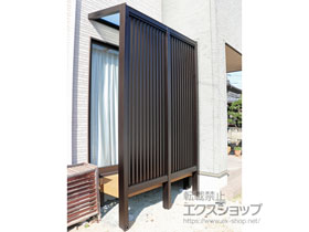 のテラス屋根 アウタールーフ 2型 たて格子 Aタイプ 施工例