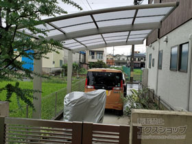 のカーポート プレシオスポート 積雪〜20cm対応 施工例