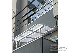 のバルコニー・ベランダ屋根 スピーネ R型 屋根タイプ 単体 積雪〜20cm対応 施工例