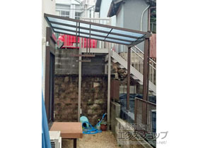 のテラス屋根 ソラリア F型 テラスタイプ 単体 積雪〜20cm対応 施工例