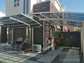 のカーポート プレシオスポート 積雪〜20cm対応 施工例