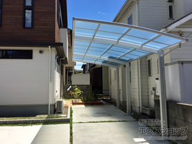 のカーポート レイナポートグラン 延長　積雪〜20cm対応 施工例