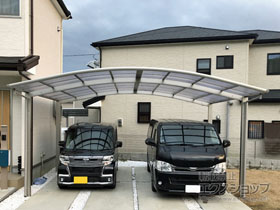 のカーポート レイナツインポートグラン　積雪〜20cm対応 施工例