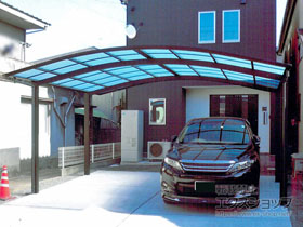 のカーポート レイナツインポートグラン　積雪〜20cm対応 施工例