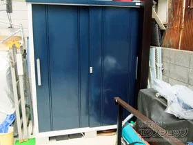 サンキンの物置 クール COOL-1790 一般型 1700×900×1937 COOL-1790-OM 施工例
