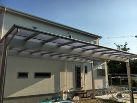 のカーポート エフルージュ トリプル 積雪〜20cm対応 施工例