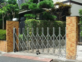 のカーゲート トリップゲート RB型 ノンレール 片開き 32S 施工例