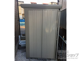 の物置・屋外倉庫 Mr.ストックマンダンディ 一般型 2348×1222×2110（ND-2312） ND-2312-B 施工例