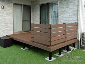 のウッドデッキ マージウッドデッキ 施工例