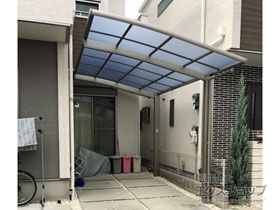 のカーポート ネスカR (ラウンドスタイル) 積雪〜20cm対応 施工例