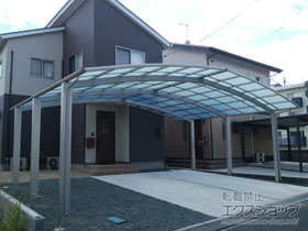 のカーポート レイナトリプルポートグラン　積雪〜20cm対応 施工例