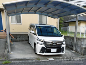 のカーポート プレシオスポート ワイド 積雪〜20cm対応 施工例