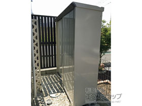 の物置・屋外倉庫 グランプレステージジャンプ 1695×530×1900 GP-175A-T-MW 施工例