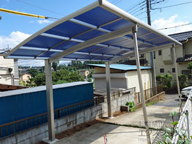 のカーポート プレシオスポート 積雪〜20cm対応 施工例