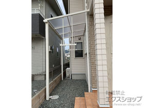 のテラス屋根 ソラリア F型 テラスタイプ 単体 積雪〜20cm対応 施工例