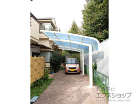 のカーポート レイナキャップポートグラン　延長 積雪〜20cm対応 施工例