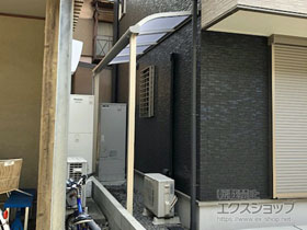 のテラス屋根 ソラリア R型 テラスタイプ 単体 積雪〜20cm対応 施工例