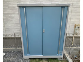の物置・屋外倉庫 シンプリー 一般型 1320×615×1603 MJX-136D-AB 施工例