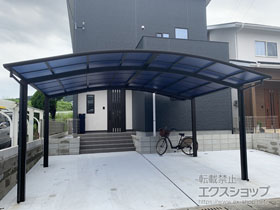 のカーポート レイナツインポートグラン　積雪〜20cm対応 施工例