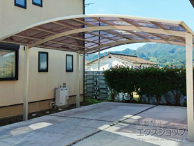 のカーポート レイナツインポートグラン　積雪〜20cm対応 施工例