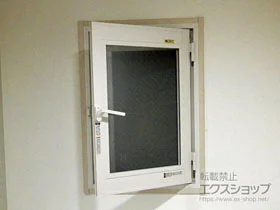LIXIL リクシル(トステム)の内窓（二重窓・二重サッシ） インプラス ダストバリア仕様 開き窓 外観左吊元 施工例