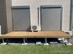 YKKAPのウッドデッキ リウッドデッキ 200 施工例