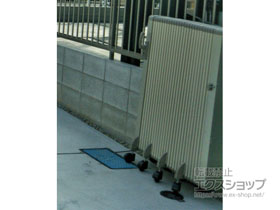 のカーゲート レイオス1型 ノンレール 片開き 54S 施工例