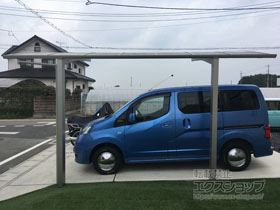 のカーポート プレシオスポート 積雪〜20cm対応 施工例