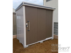 の物置・屋外倉庫 エルモ 一般型 2220×1520×2120 LMD-2215-DW 施工例