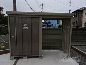 の物置・屋外倉庫 Mr.ストックマン プラスアルファ 一般型0（ TP-3015-B) 施工例
