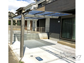 のカーポート ソリッドポート 積雪〜20cm対応 施工例